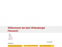 film-wittenberg.de Webseite Vorschau