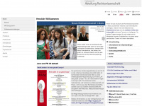 jura.uni-mainz.de Webseite Vorschau