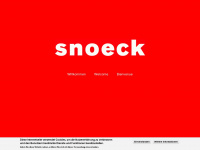 snoeck.de Webseite Vorschau
