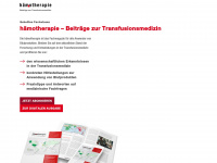 drk-haemotherapie.de Webseite Vorschau