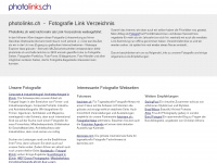 photolinks.ch Webseite Vorschau