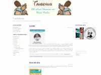 taubenus.de Webseite Vorschau