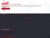 sisf.eu Webseite Vorschau