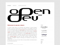open-dev.de Webseite Vorschau