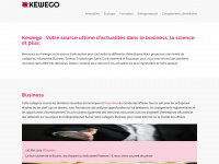 kewego.fr Webseite Vorschau
