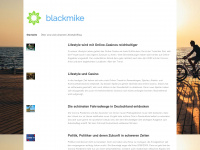 blackmike.net Webseite Vorschau