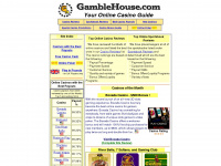 gamblehouse.com Webseite Vorschau