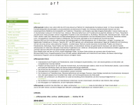 arttransponder.net Webseite Vorschau
