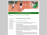 tennis-altenriet.de Webseite Vorschau