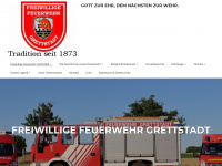 ffw.grettstadt.de Webseite Vorschau