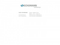 schumann-webdesign.de Webseite Vorschau