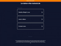 la-dolce-vita-rostock.de Webseite Vorschau