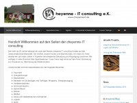 cheyenne-it.de Webseite Vorschau