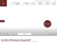 rappenhof.de Webseite Vorschau