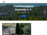 familienverband-dopheide.com Webseite Vorschau