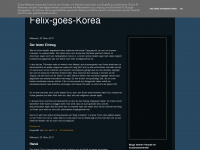 felix-goes-korea.blogspot.com Webseite Vorschau