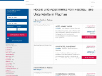 flachauhotels.com Webseite Vorschau