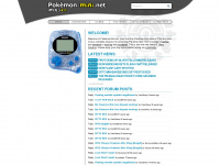 pokemon-mini.net Webseite Vorschau