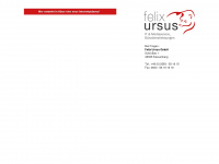 felix-ursus.de Webseite Vorschau