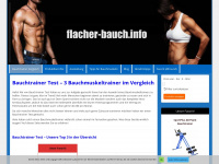 flacher-bauch.info Webseite Vorschau