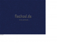flachsel.de Webseite Vorschau