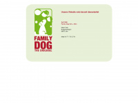 family-dog.com Webseite Vorschau