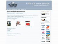 flad-industrie-service.com Webseite Vorschau