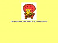 family-gerhold.de Webseite Vorschau