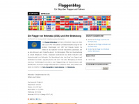 flaggenblog.wordpress.com Webseite Vorschau
