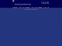 family-peukert.de Webseite Vorschau