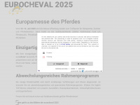 eurocheval.de Webseite Vorschau
