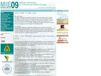 mie2009.org Webseite Vorschau
