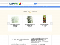 florakom.de Webseite Vorschau