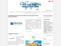 tourism-insider.com Webseite Vorschau