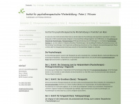 heilpraktikerschule-psychotherapie.de Webseite Vorschau