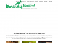 martinshof.de Webseite Vorschau