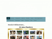 plainfire.ch Webseite Vorschau