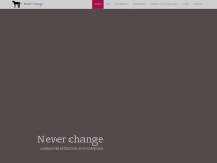 never-change.de Webseite Vorschau