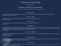 diamanten.org Webseite Vorschau