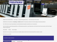 drupama.de Webseite Vorschau