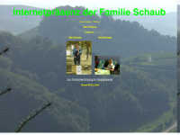 family-schaub.de Webseite Vorschau