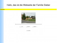 family-sieber.de Webseite Vorschau