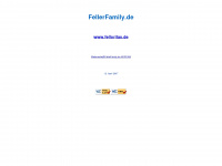 fellerfamily.de Webseite Vorschau