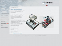 fellner-mechatronic.com Webseite Vorschau