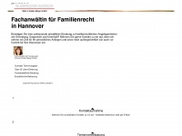 fachanwalt-familienrecht-hannover.de Webseite Vorschau