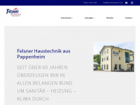 felsnerhaustechnik.de Webseite Vorschau
