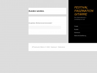 festival-faszination-gitarre.de Webseite Vorschau