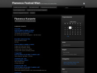 flamenco-festival.com Webseite Vorschau
