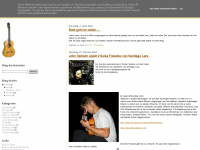 flamenco-gitarre.blogspot.com Webseite Vorschau