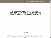 fachanwalt-verwaltungsrecht-frankfurt.de Webseite Vorschau
